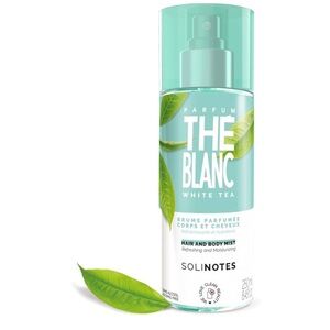 Solinotes White Tea Hair & Body Mist | Alcohol-Free, Cruelty-Free (8.45 fl oz)